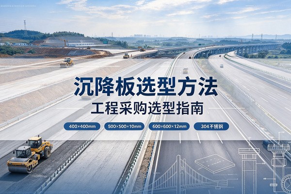清涧沉降板选择方法