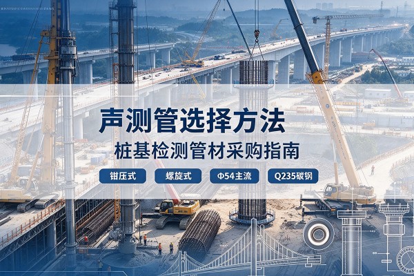 清涧声测管选型标准
