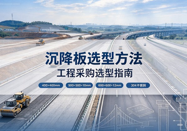 清涧沉降板选择方法