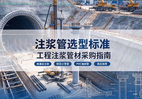 清涧注浆管选型标准